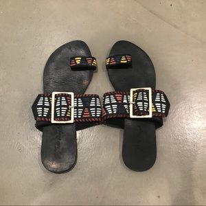 Free People Mayan sandals. Size 37 Like New!!!